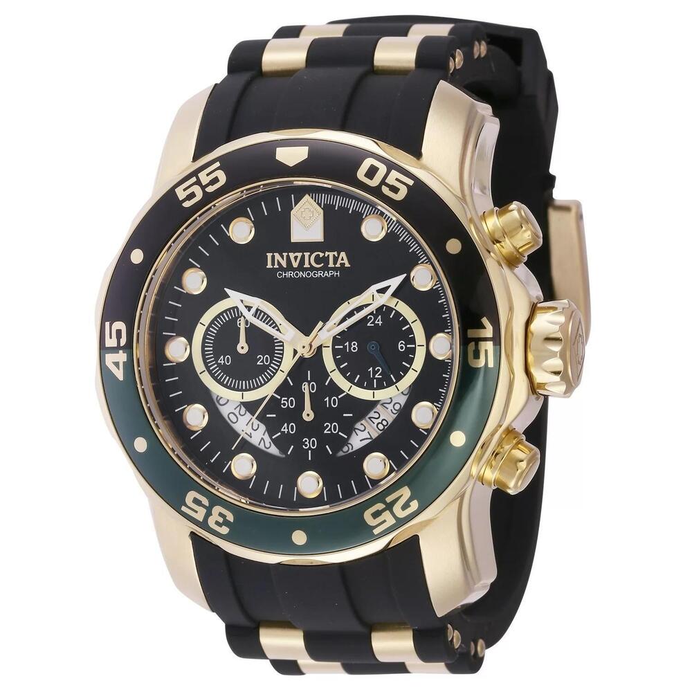 NWT Invicta 44522 Pro Diver | Chronograph | Black | Men's Watch